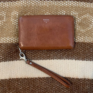 Fossil Sydney Mini Zip Wallet Wristlet